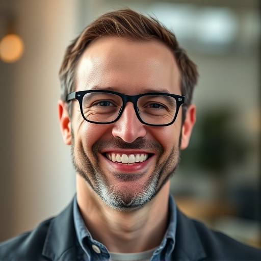 Porträt von Markus Schneider, einem freundlich lächelnden Mann mit Brille.