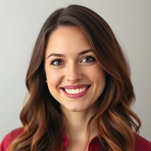 Porträt von Sarah Meier, einer Frau mit braunen Haaren und einem professionellen Lächeln.