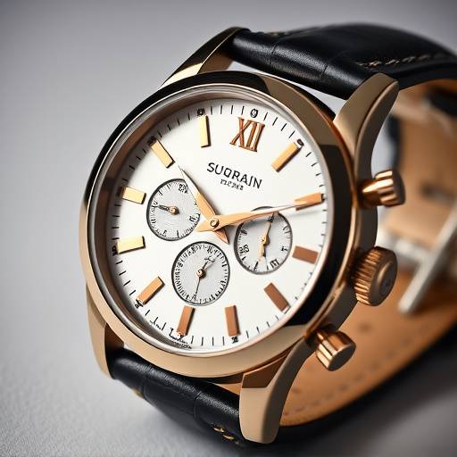 Stillbild aus einem Studentenprojekt, ein Produktvideo für eine Schweizer Uhr mit eleganten Details.